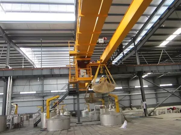 Precautions for inspection of parts of single girder crane